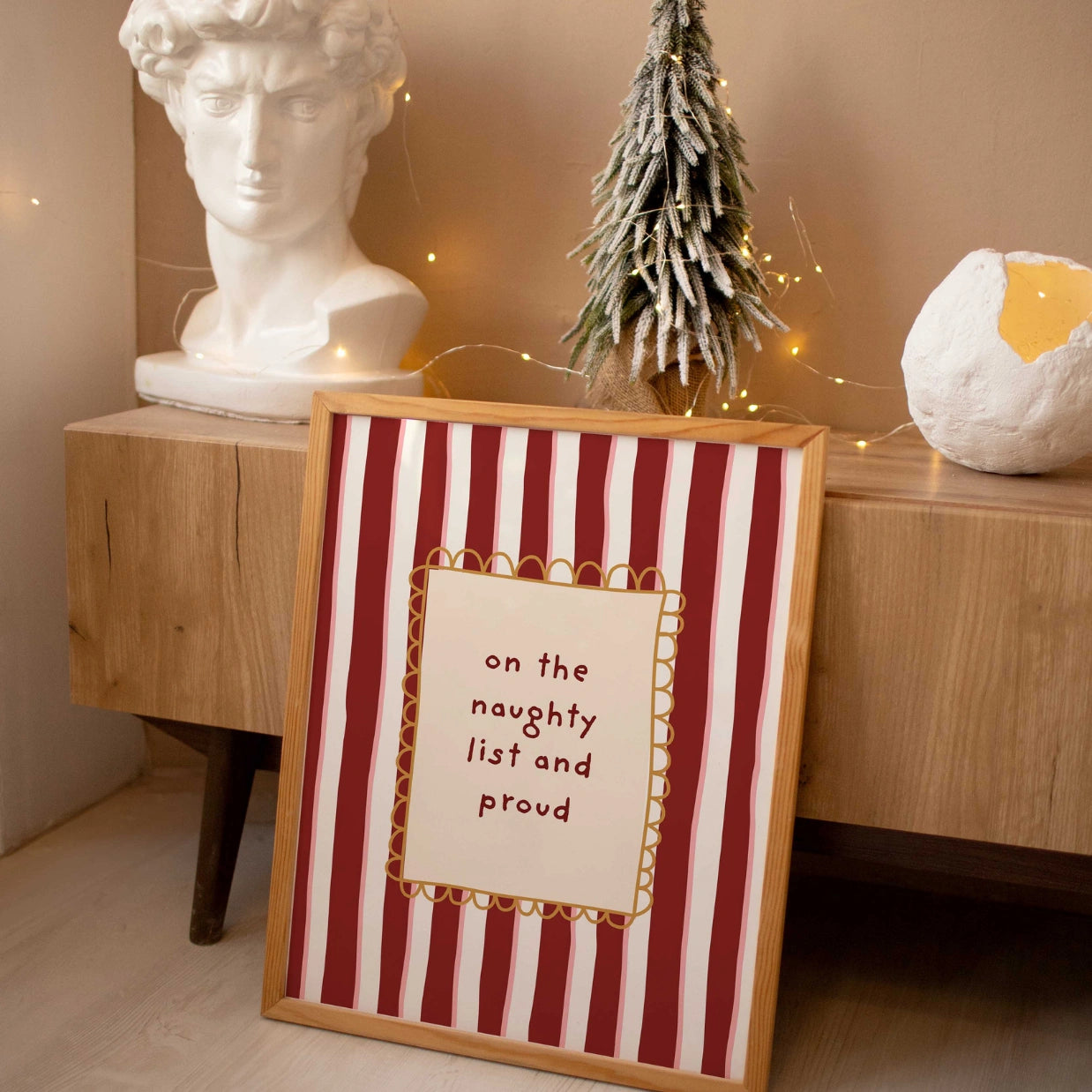 Liste der Unartigen und stolzes Poster