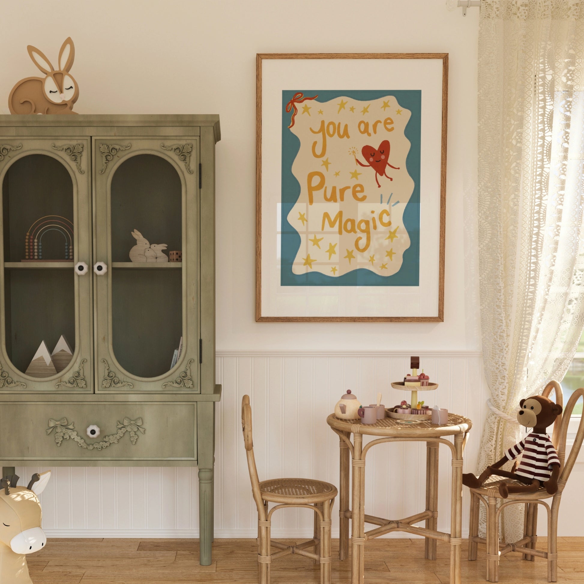 Poster retrò della sala giochi