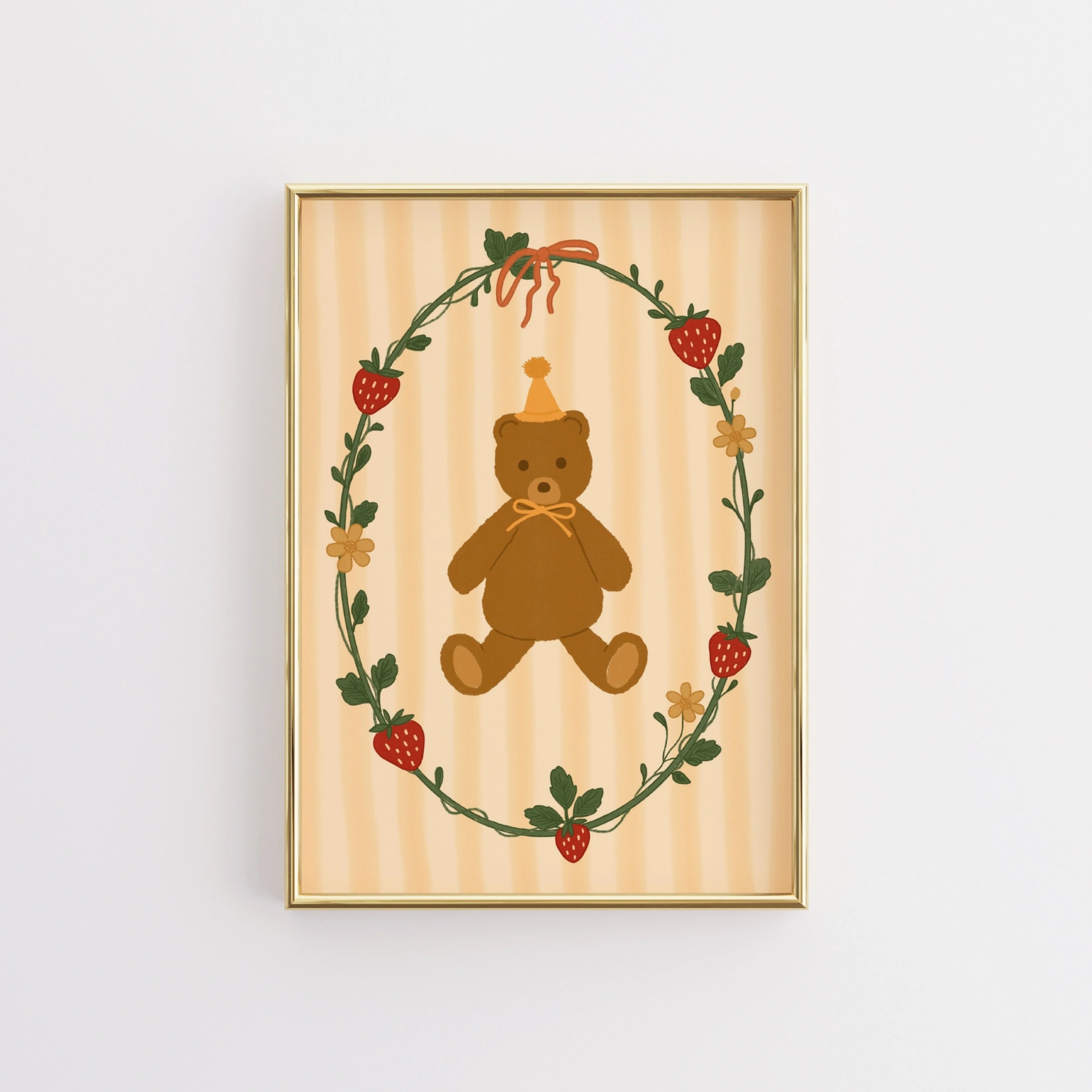 Teddy Bear Nursery Print