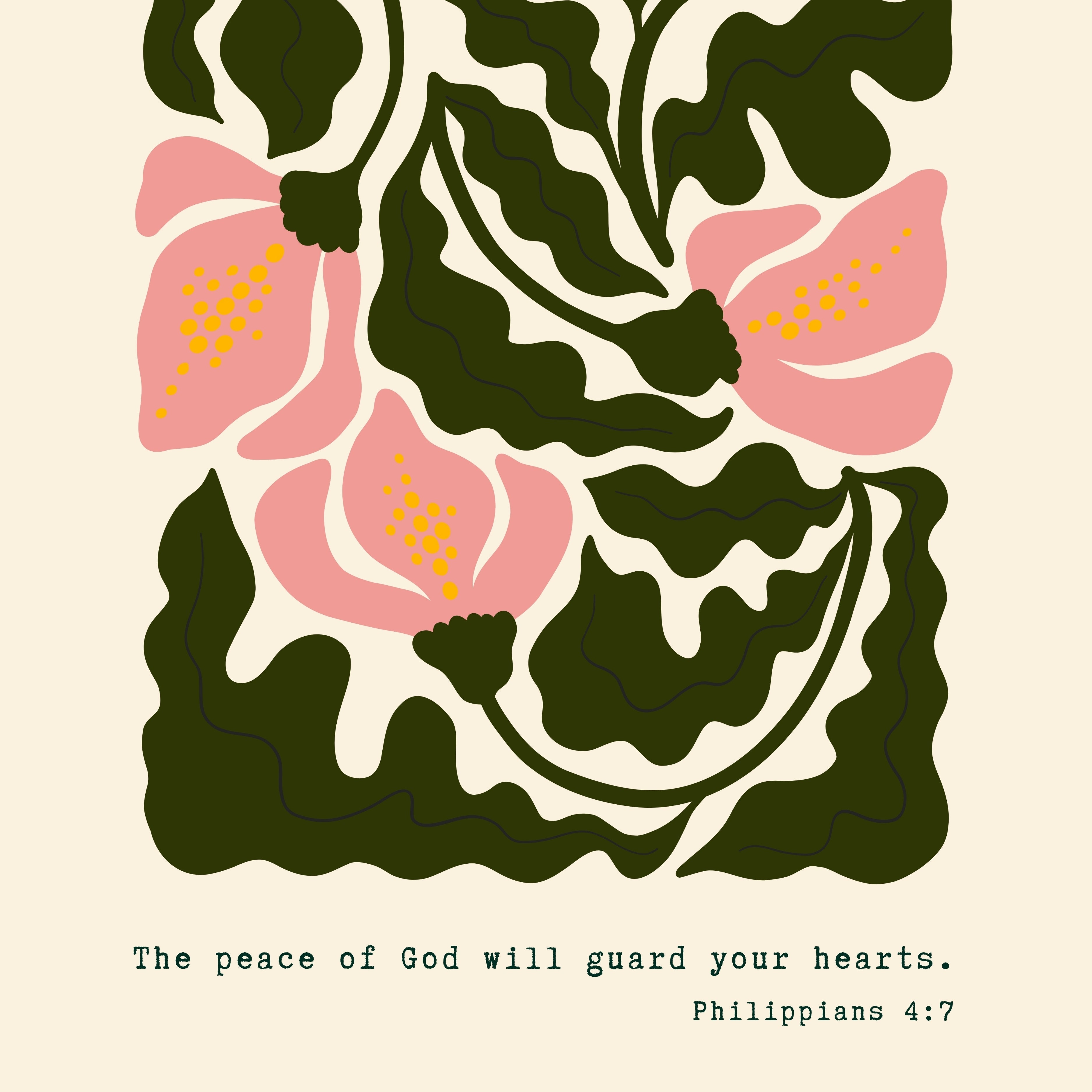 Peace of God Bible Verse Wall Art – Philippians 4:7 Printr