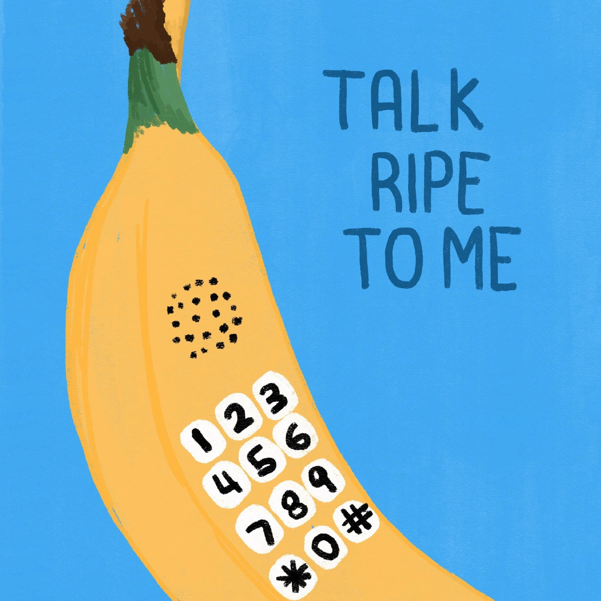 Talk Ripe to Me Wall Art – Funny Fruit Printable