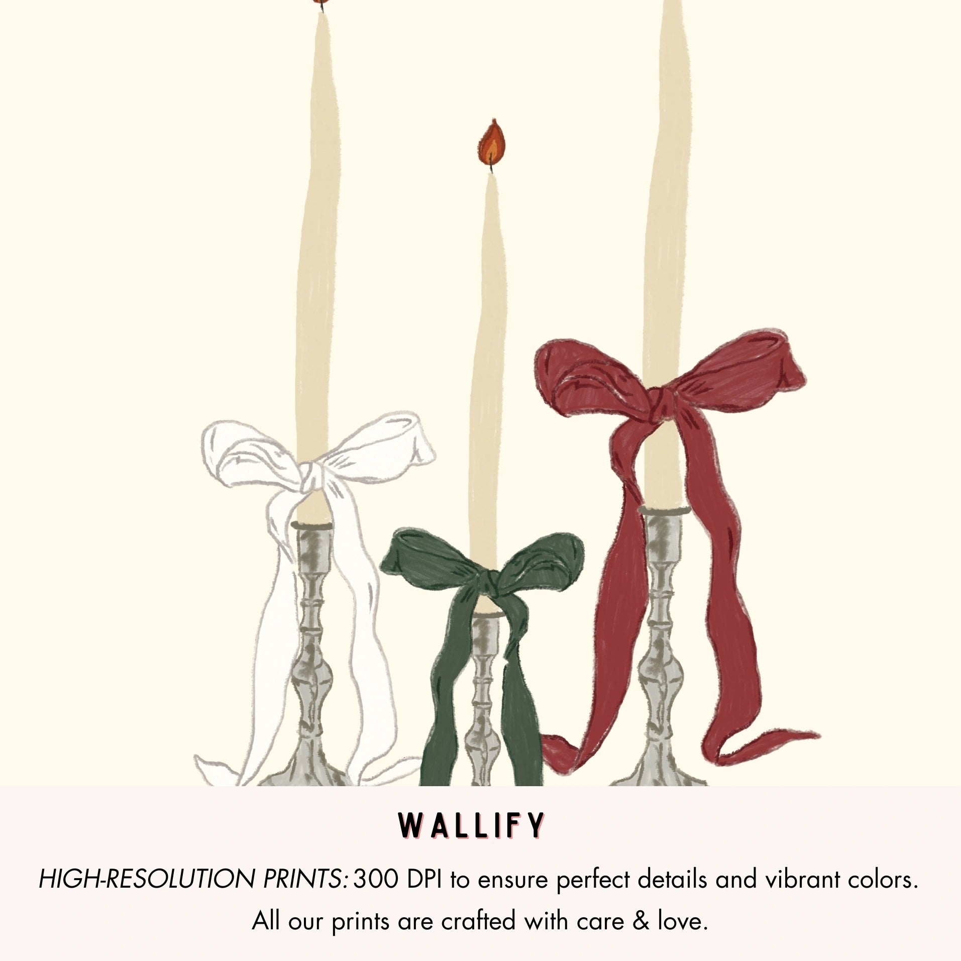 Hand-Drawn Vintage Christian Holiday Set of over 20 Prints