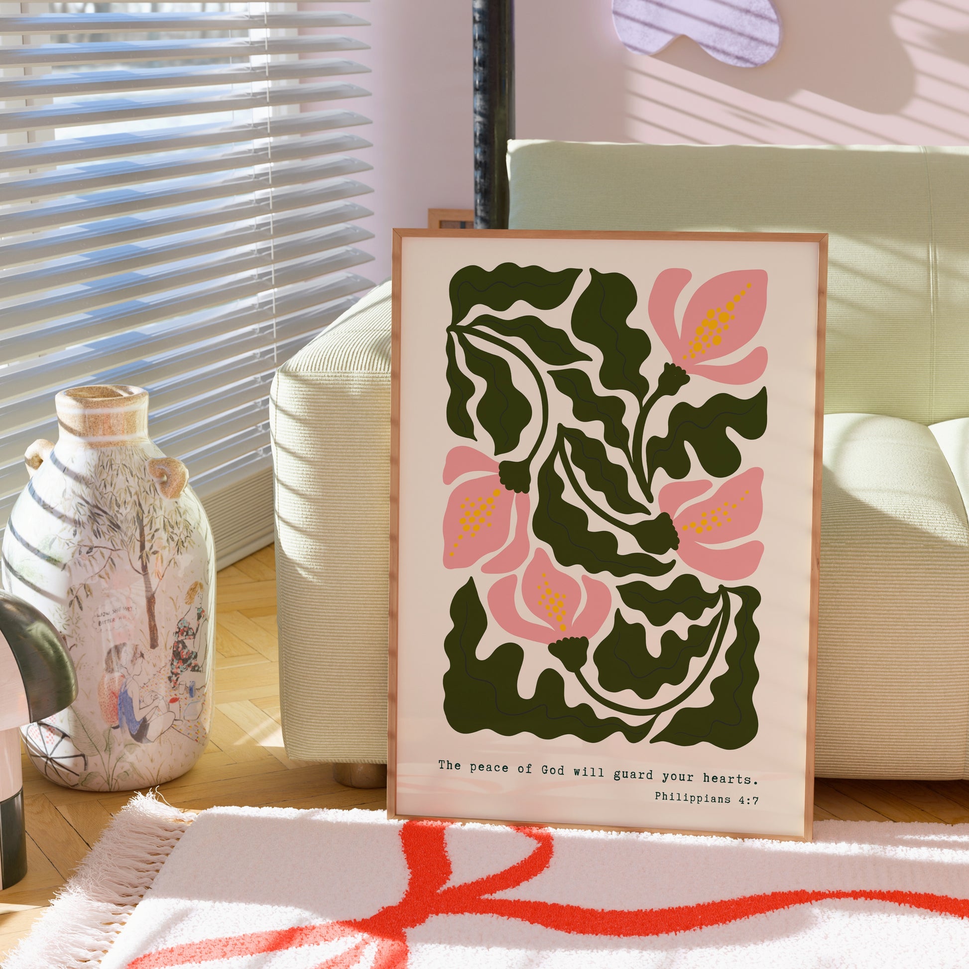 Peace of God Bible Verse Wall Art – Philippians 4:7 Printr