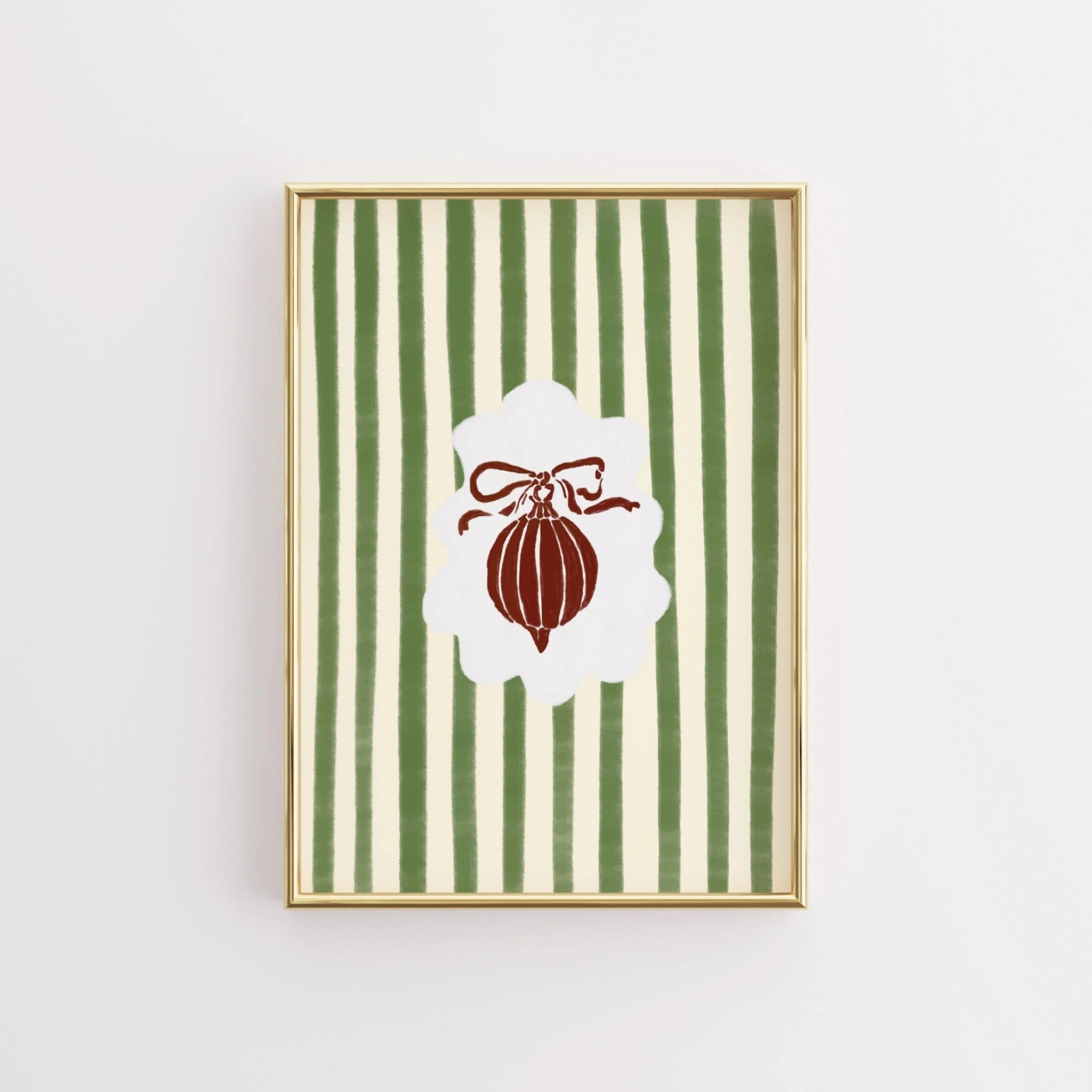 Christmas Ornament Wall Art