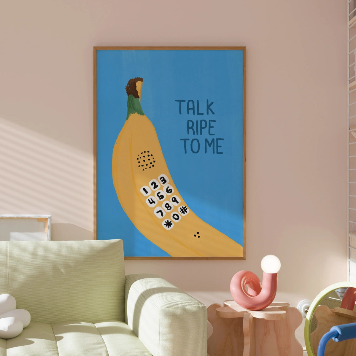 Talk Ripe to Me Wall Art – Funny Fruit Printable