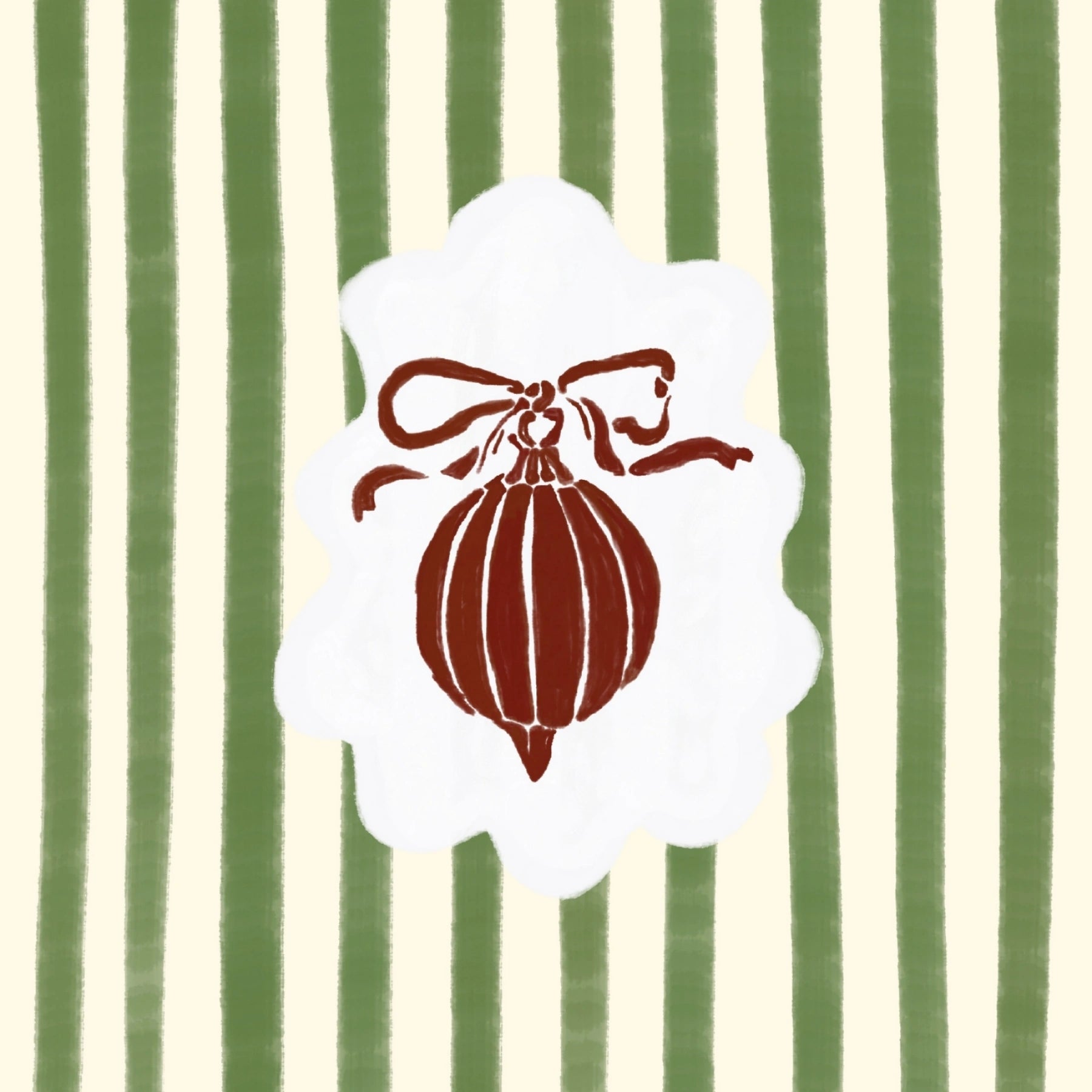 Christmas Ornament Wall Art