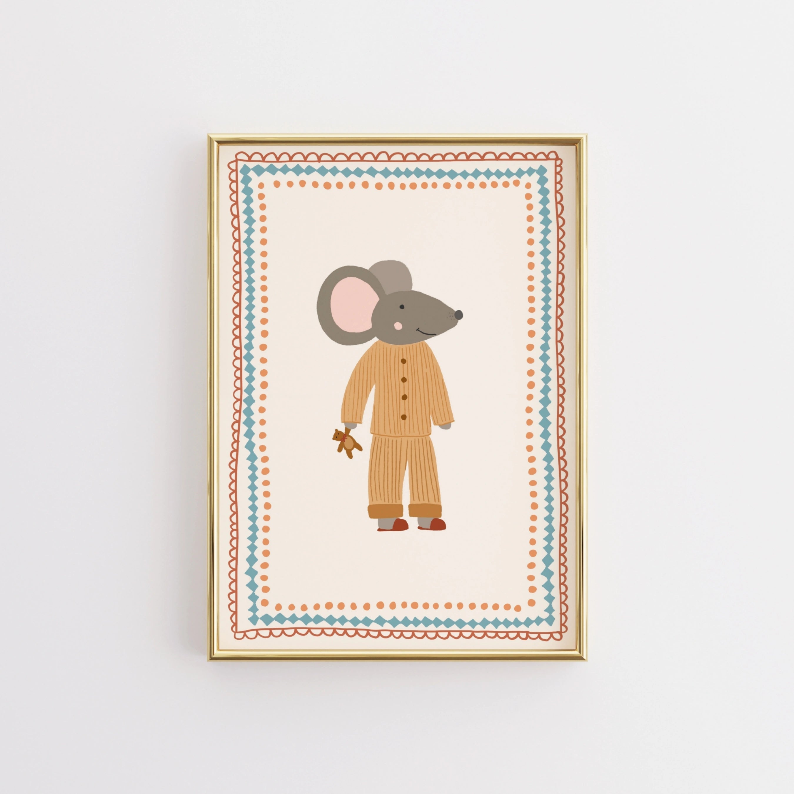 Cute Bedtime Baby Room Poster