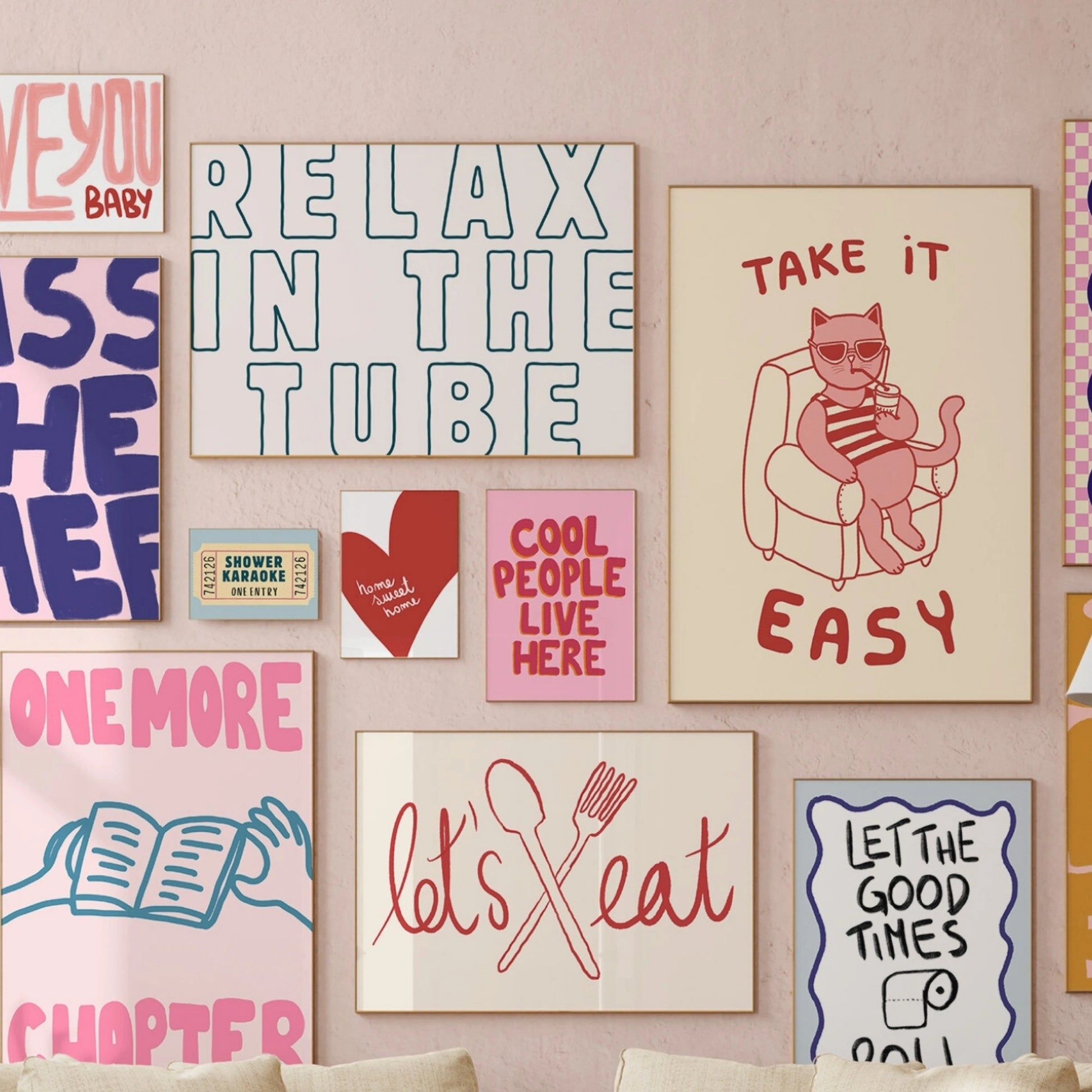 Handmade Quote Decor, over 200 prints