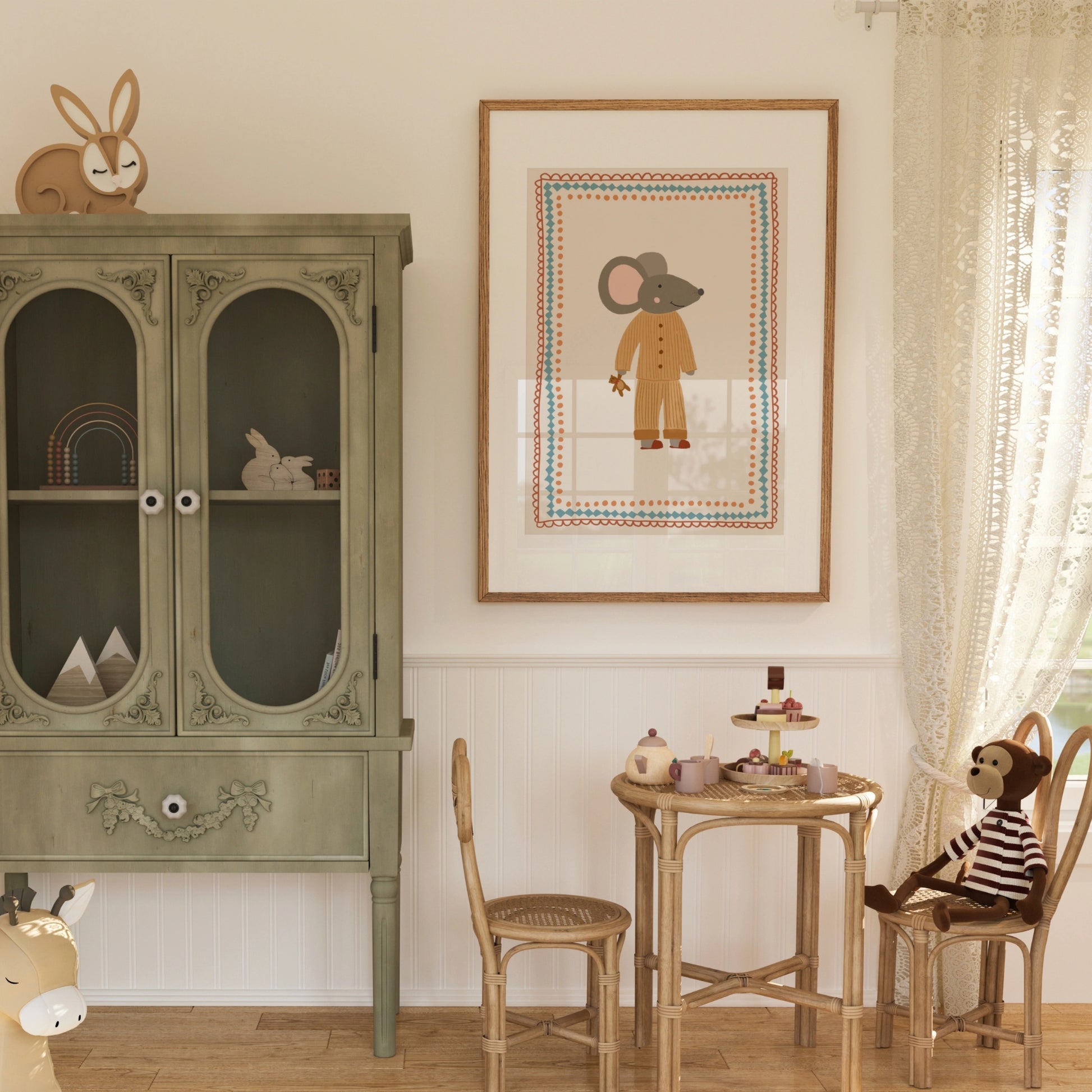 Cute Bedtime Baby Room Poster