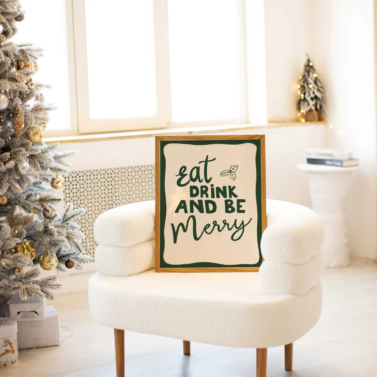 „Essen, Trinken und Fröhlich sein“-Poster