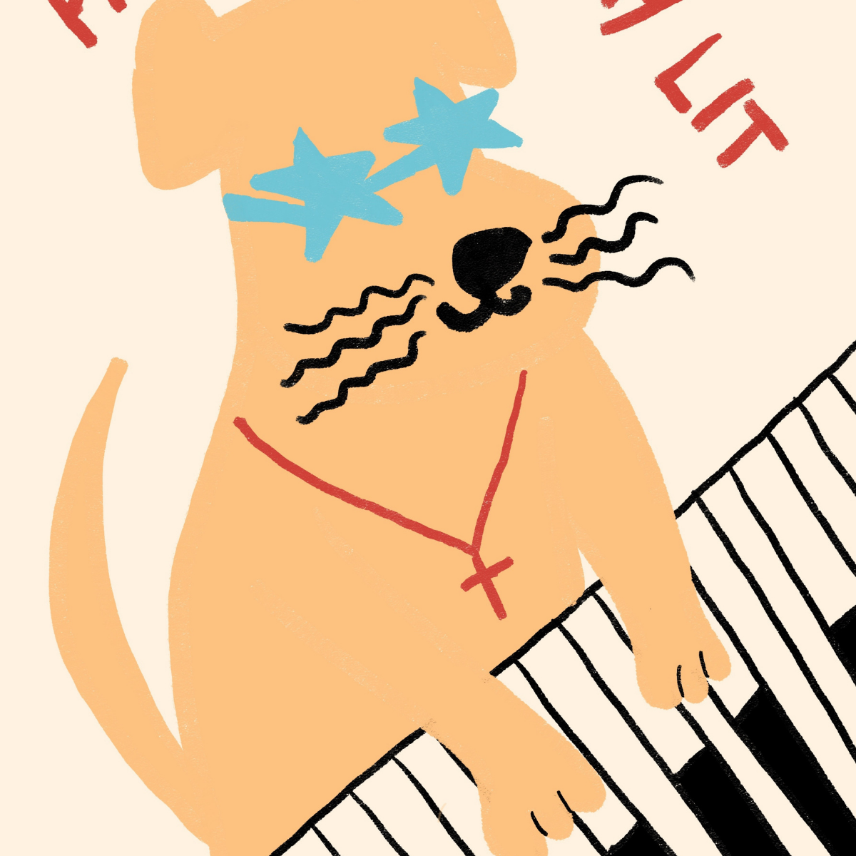 Praise Up Stay Lit Print – Funny Christian Art