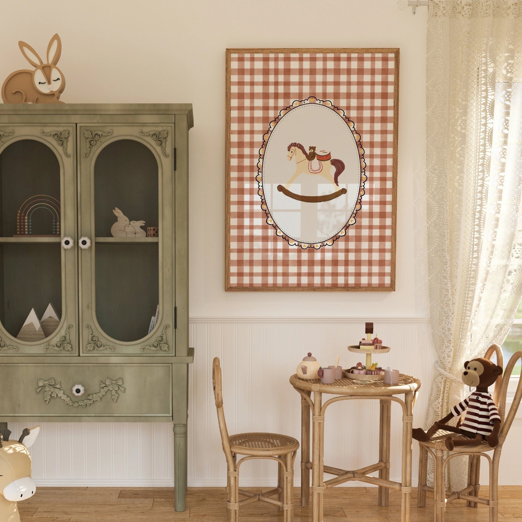 Vintage Rocking Horse