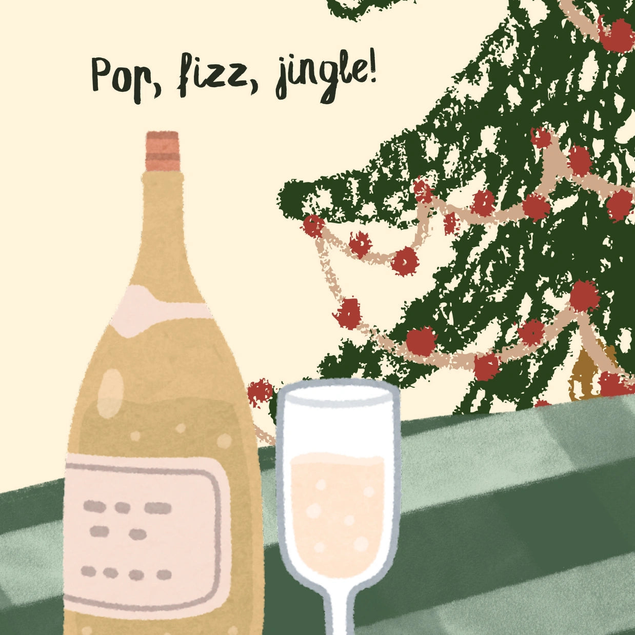 Pop Fizz Jingle Christmas Poster
