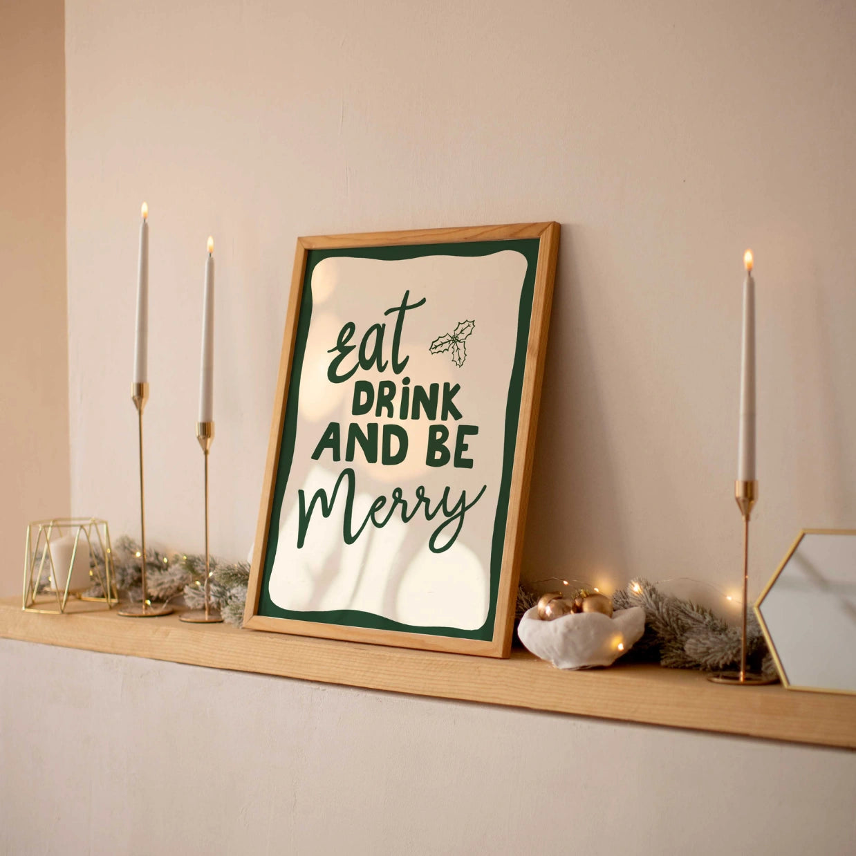 Pop Fizz Jingle Christmas Poster