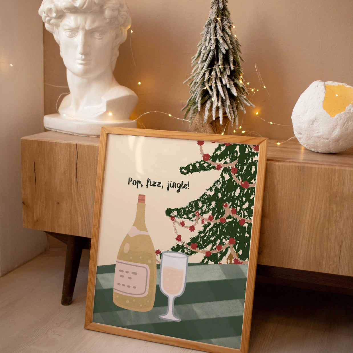 Pop Fizz Jingle Christmas Poster