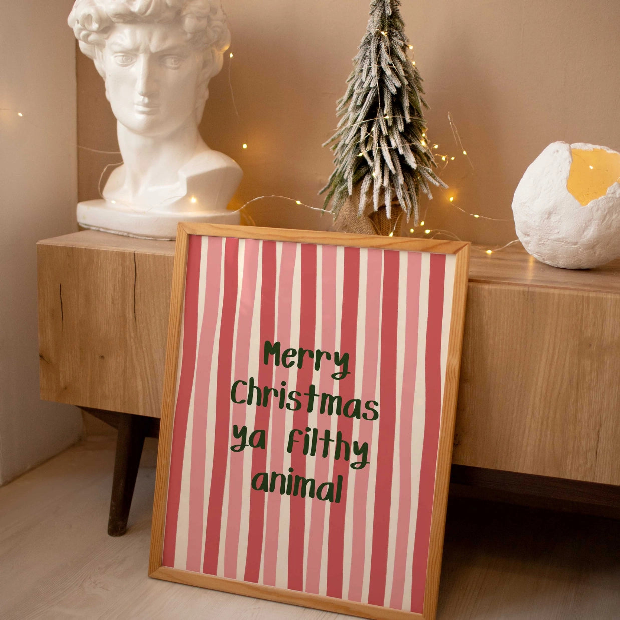 Funny Christmas Quote Poster