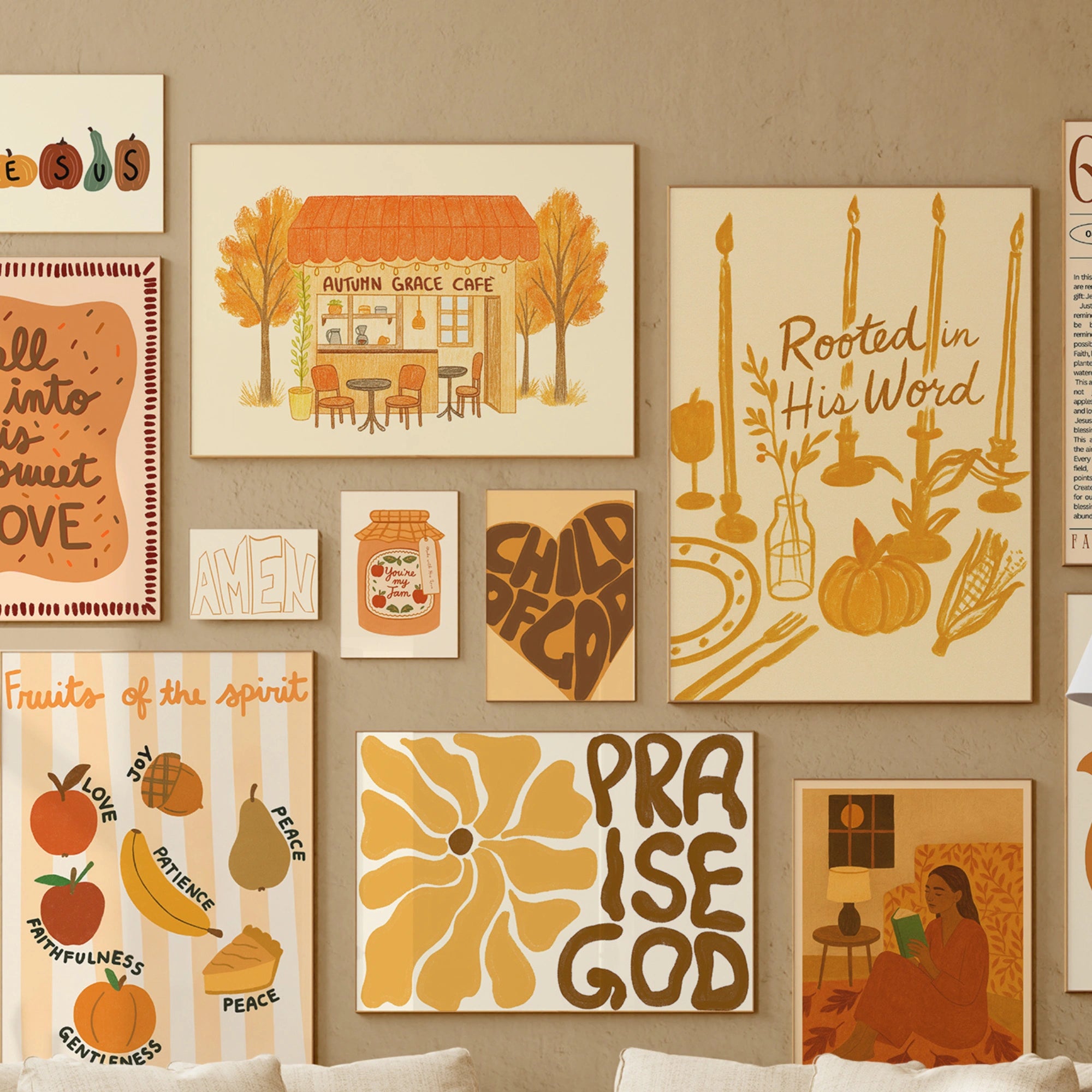 Handmade Cozy Christian, over 100 prints