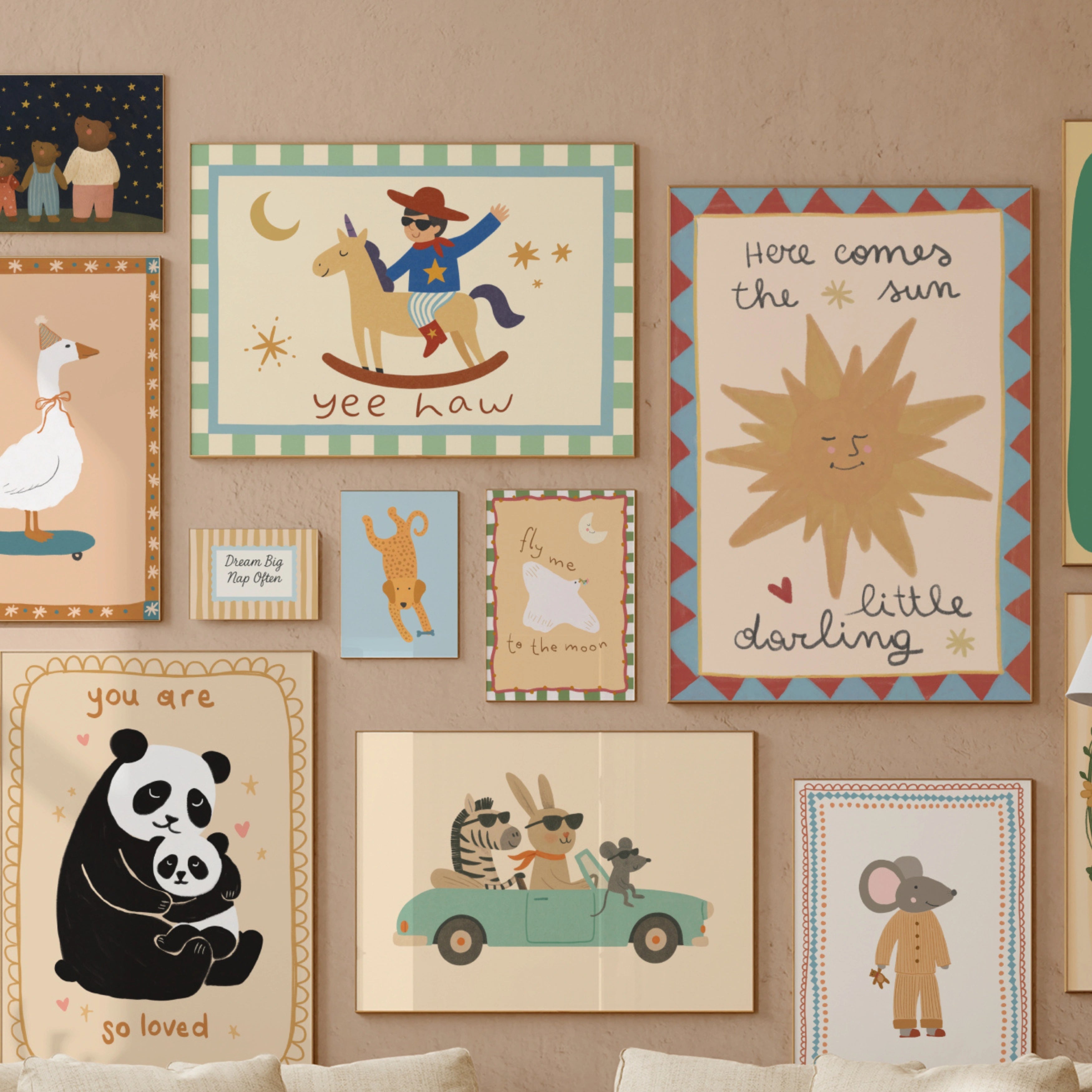 Handmade Nursery Decor, over 110 prints