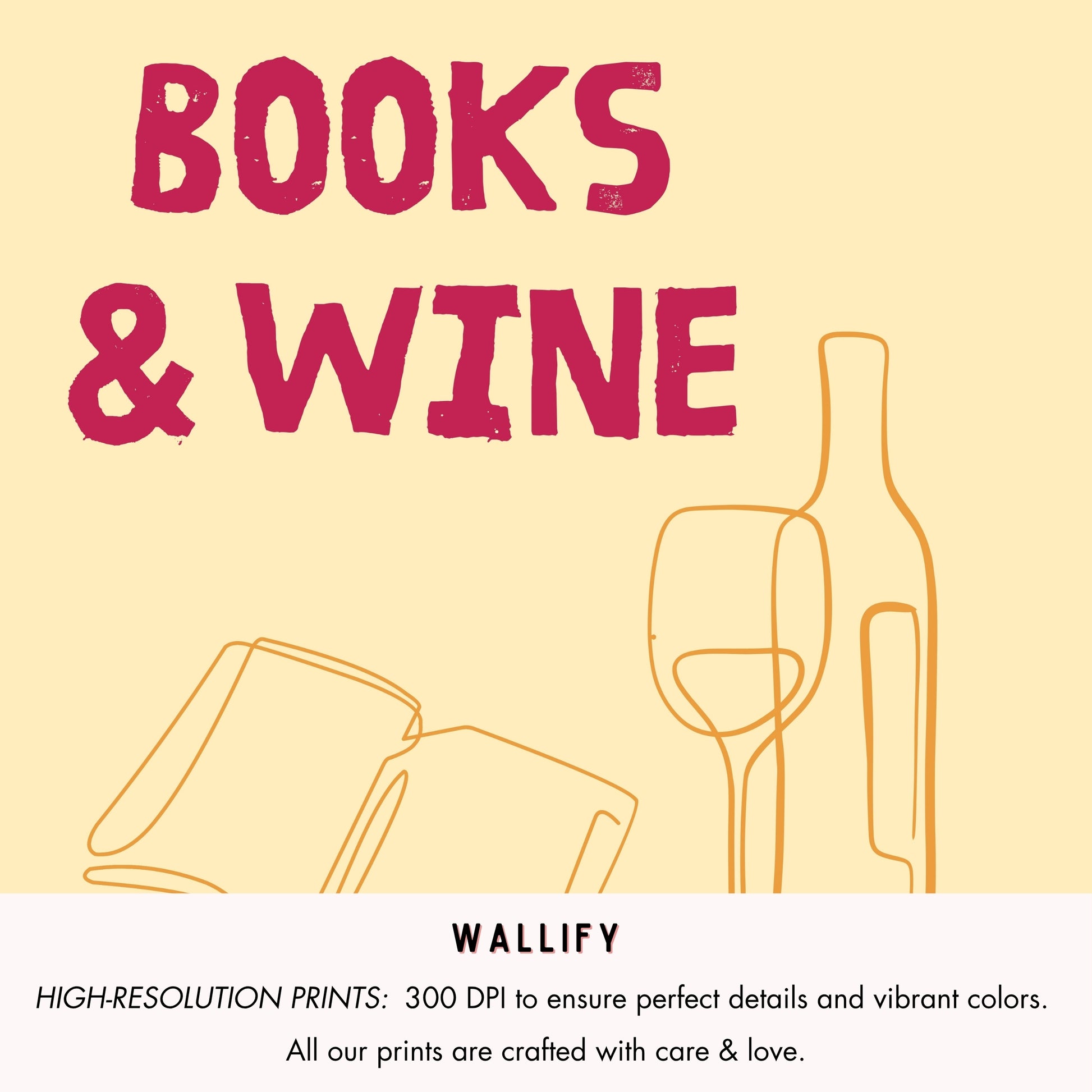 Handmade Bookish Decor, over 100 prints