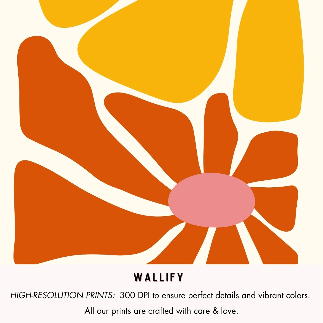 Abstract Flower, over 280 prints