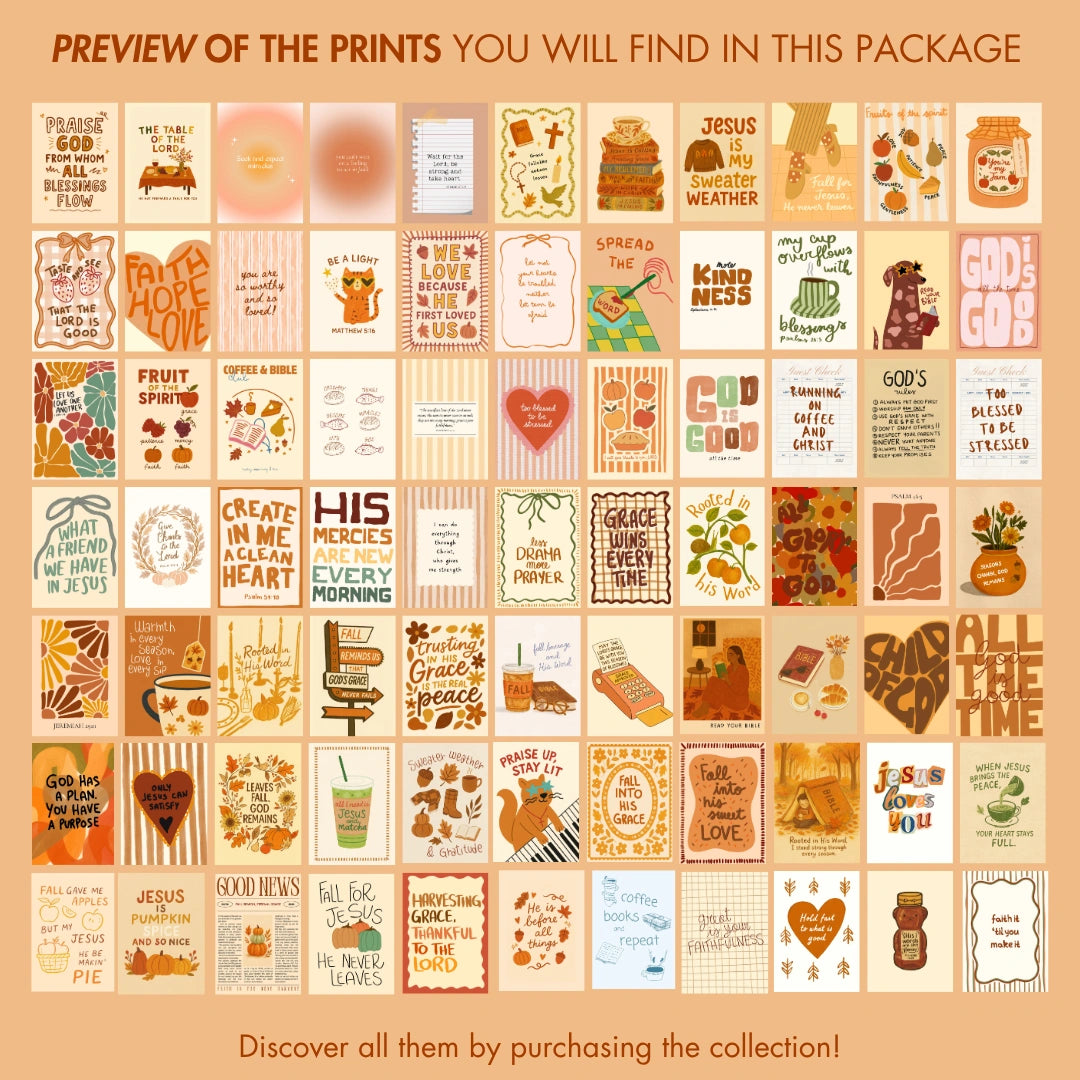 Handmade Cozy Christian, over 100 prints