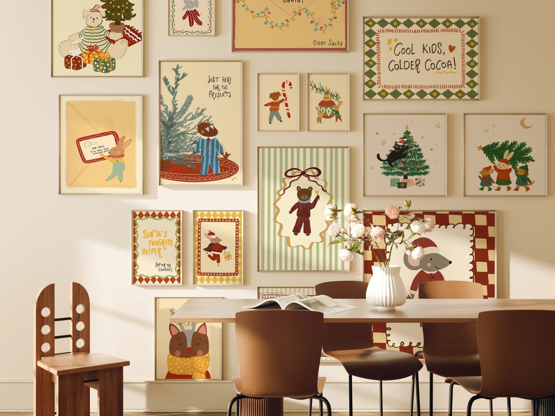 Handmade Christmas Nursery, 60 prints