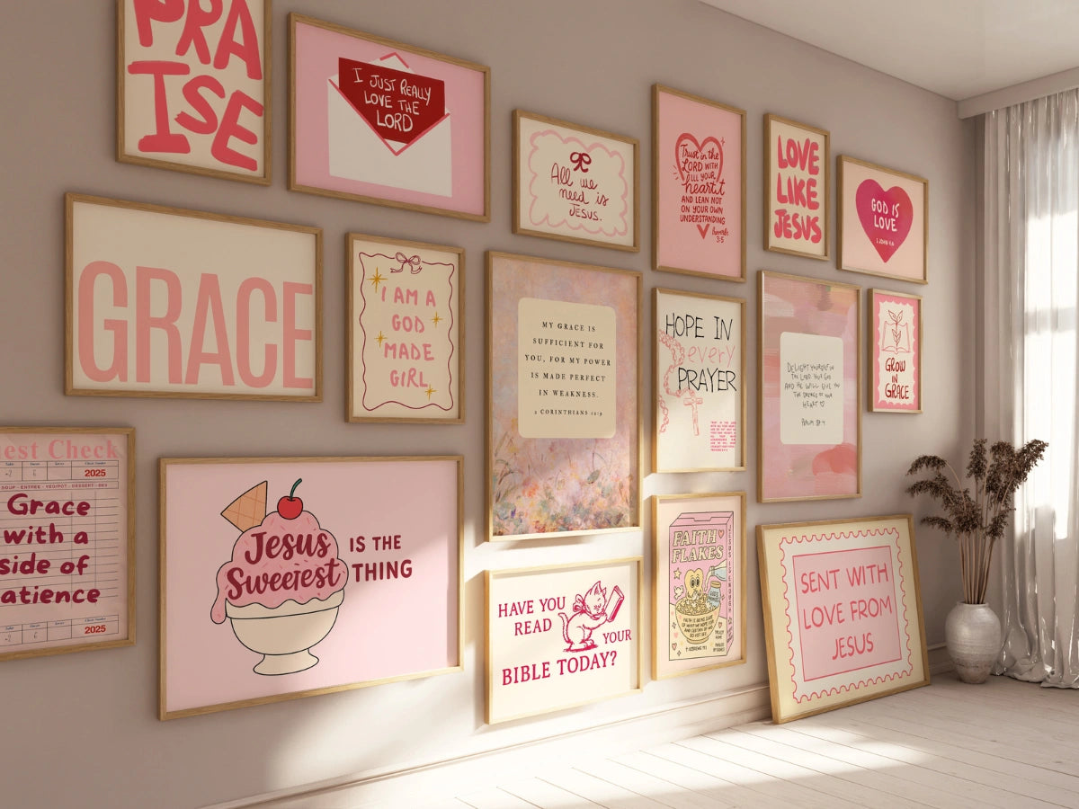 Handmade Whole Christian Decor, over 550 prints