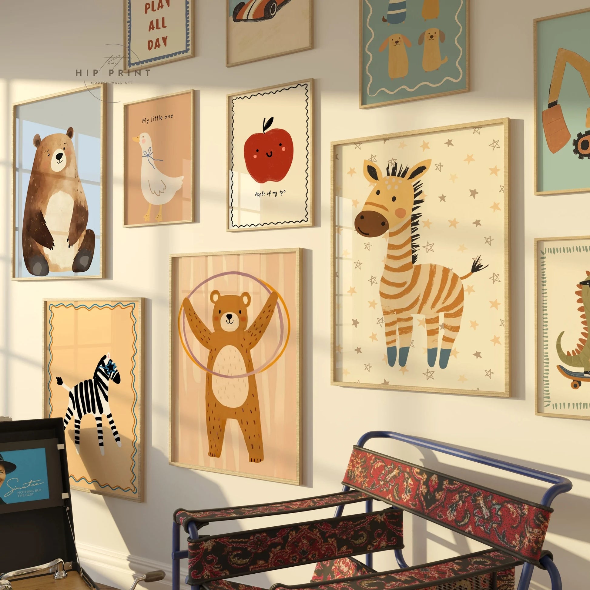 Handmade Boy and Girl Nursery, over 210 prints