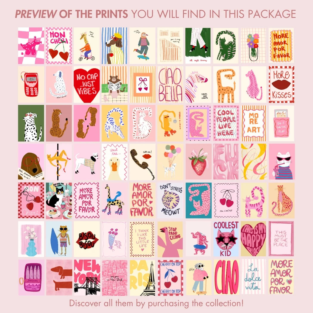 Handmade Maximalist, over 100 prints