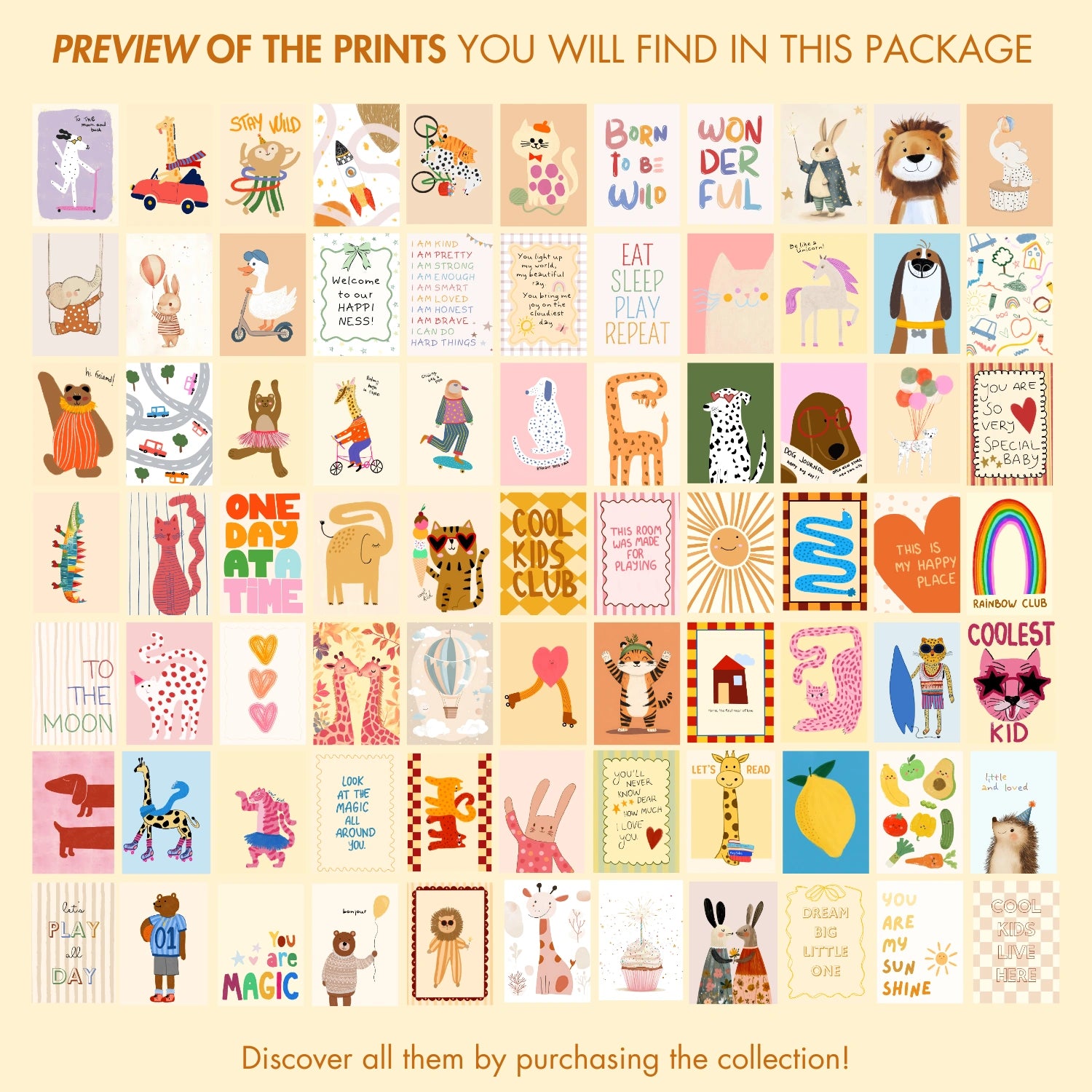 Handmade Nursery, over 120 prints