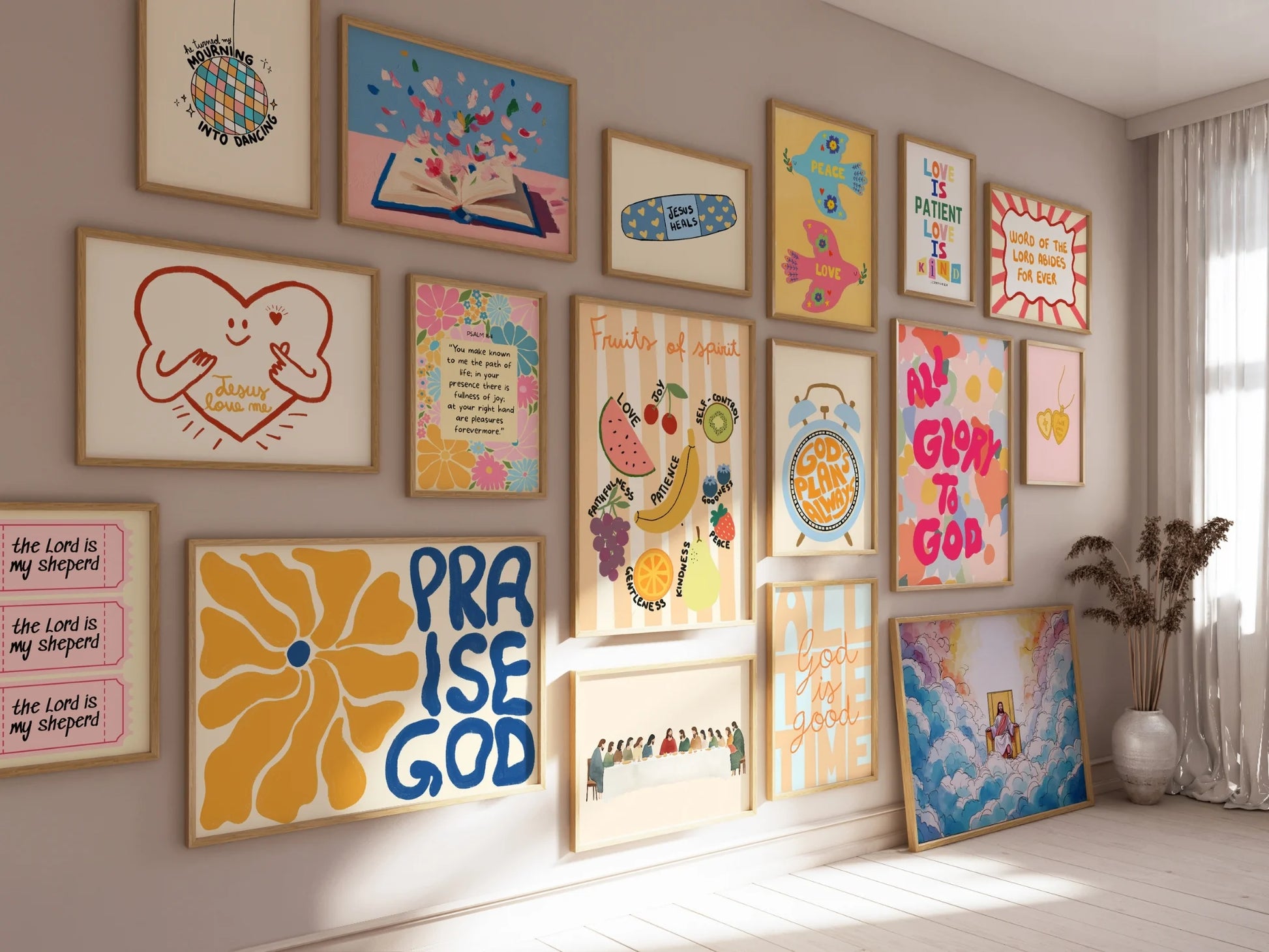 Handmade Christian Decor, over 250 prints