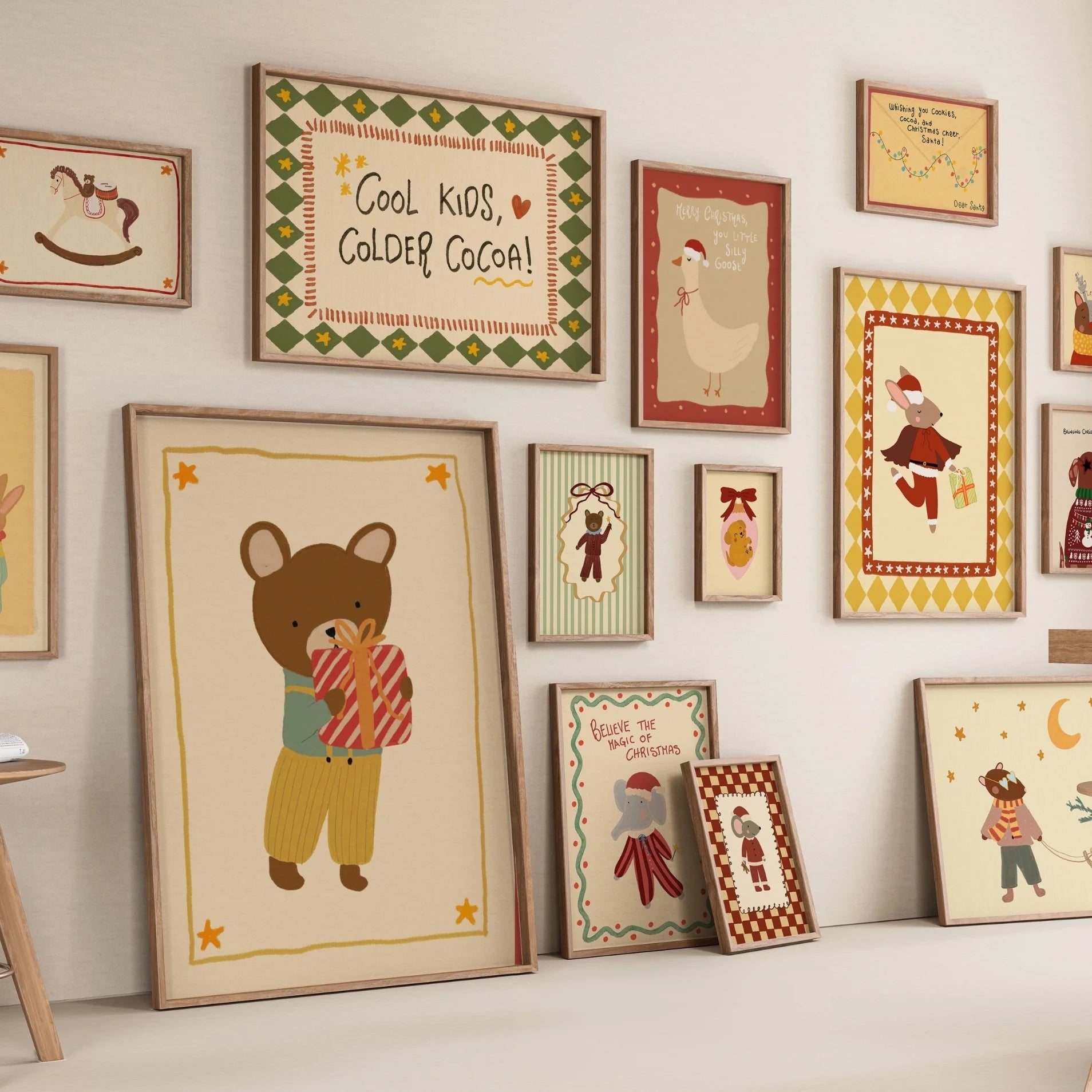 Handmade Christmas Nursery, 60 prints