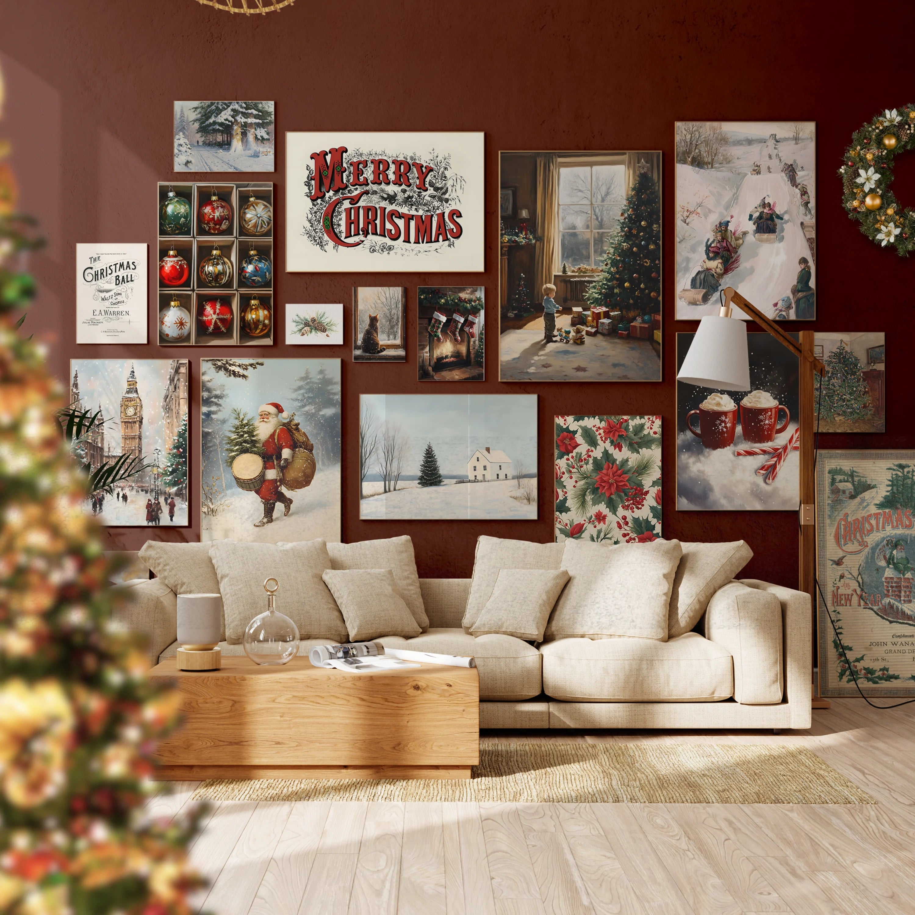 Vintage Christmas, over 690 prints