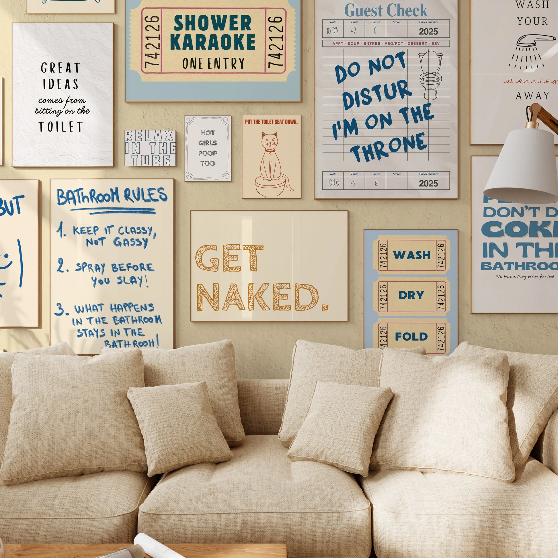 Handmade Quote Decor, over 200 prints