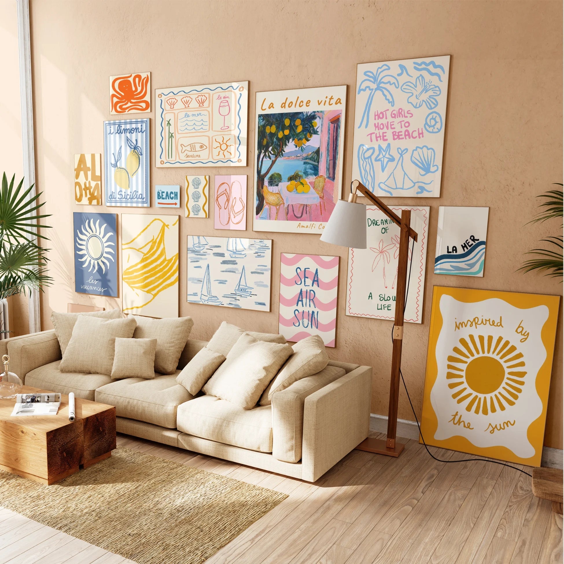 Handmade Coastal Decor, over 200 prints